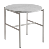 Hay - Rebar side table grijs - grey marble Ø45
