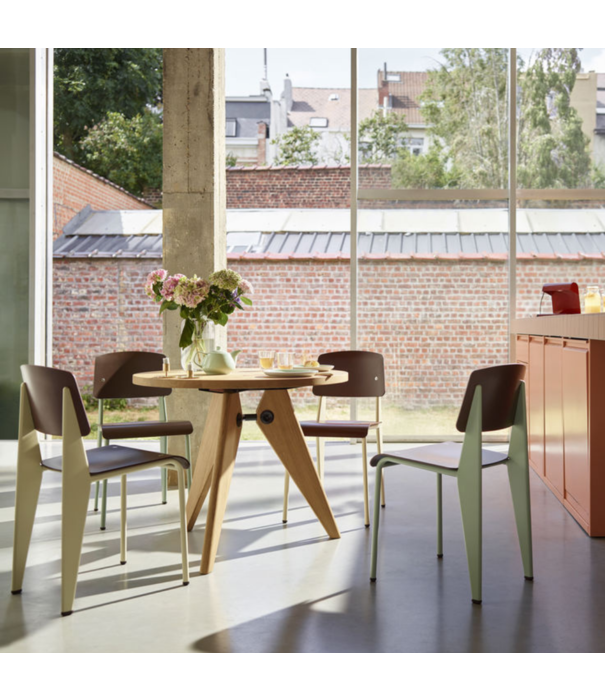 Vitra  Vitra Standard SP Eetkamerstoel diep zwart, diepzwart onderstel