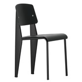 Vitra Standard SP Dining Chair deep black, deep black base