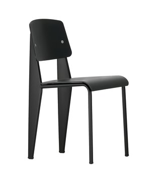 Vitra - Standard SP dining chair deep black