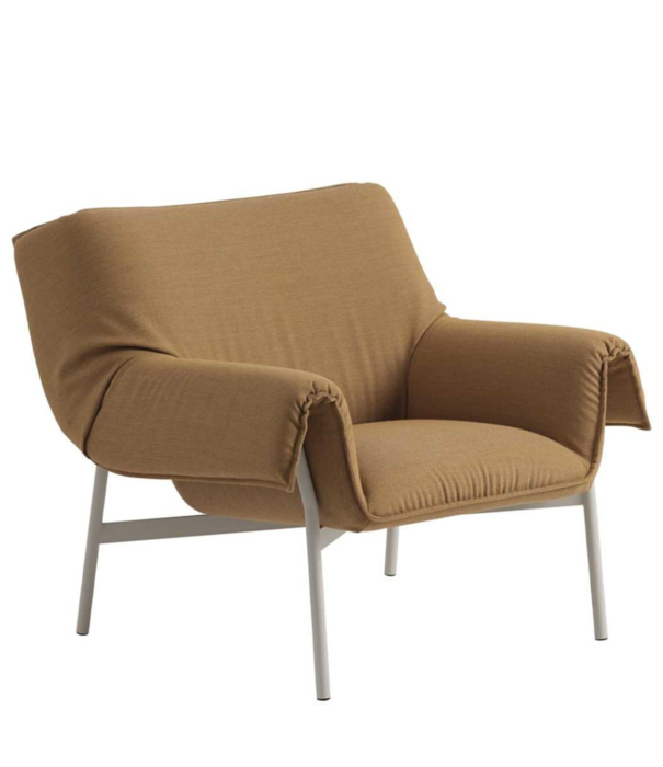 Muuto  Muuto Wrap Lounge Stoel Fiord 451, grijs basis