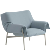 Muuto - Wrap lounge chair Hero 732 - base grey