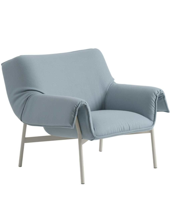 Muuto  Muuto - Wrap lounge chair Hero 732 - base grey