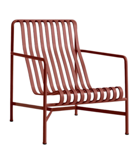 Hay - Palissade lounge stoel high iron red