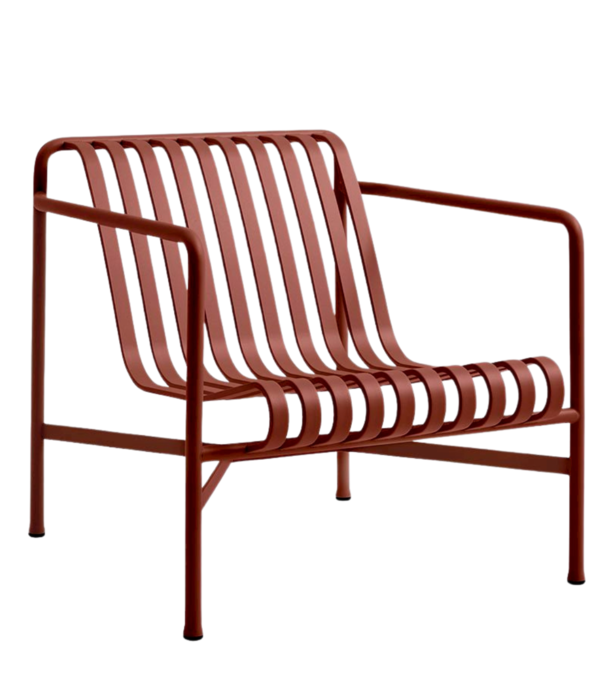 Hay  Hay - Palissade lounge chair low iron red