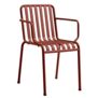 Hay - Palissade armchair iron red