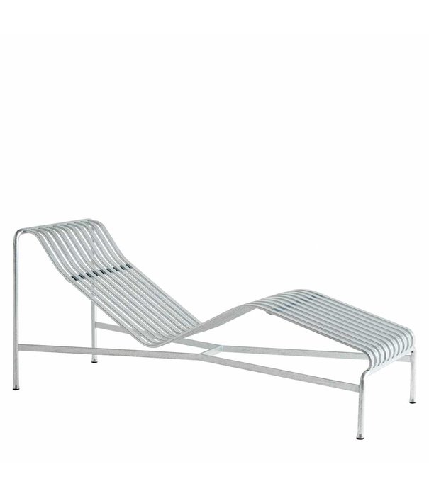 Hay  Palissade chaise longue iron red