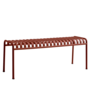 Hay - Palissade bench iron red 120 x 42