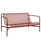 Hay - Palissade Lounge sofa iron red
