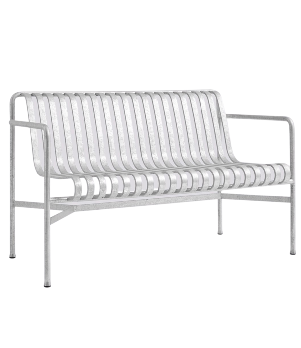 Hay  Hay Palissade Dining Bench with armrest