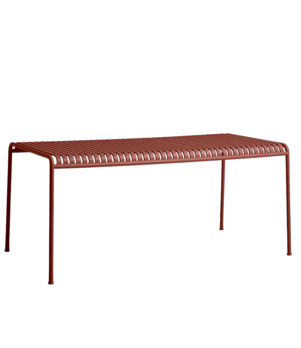 Hay  Hay - Palissade table iron red L170