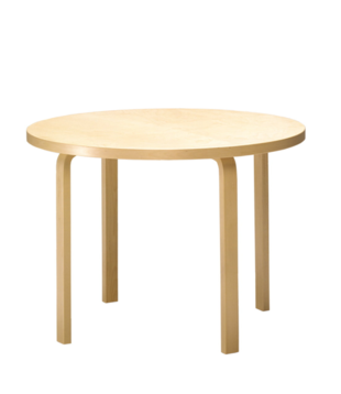 Artek Aalto Children's Table 90A round  Ø100