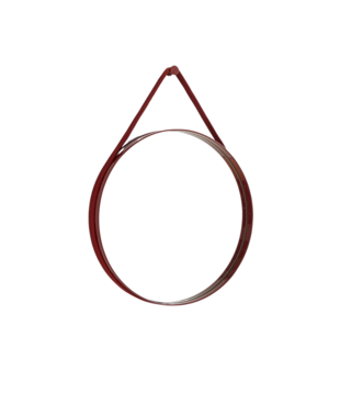 Hay Strap Mirror Ø50