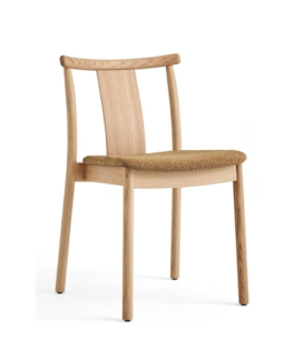 Audo Merkur Dining Chair, seat upholstered