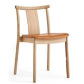 Merkur dining chair seat leather