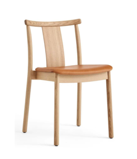 Audo Merkur Dining Chair, seat leather