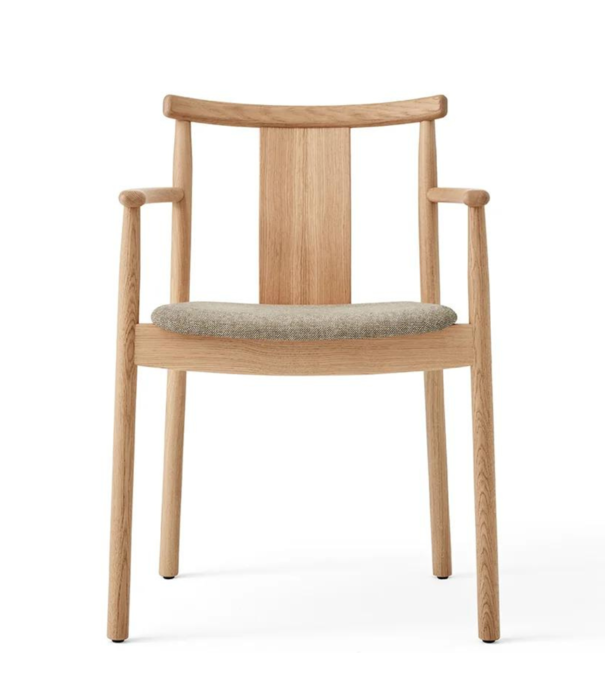Audo Audo - Merkur dining armchair with armrests - seat upholstered