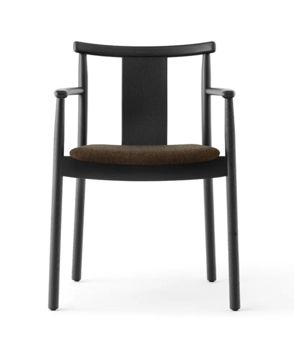 Audo Audo - Merkur dining armchair with armrests - seat upholstered