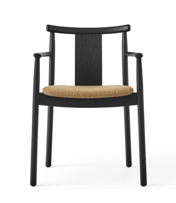 Audo Audo Merkur Dining Armchair, seat upholstered