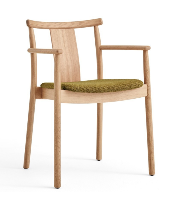 Audo Audo Merkur Dining Armchair, seat upholstered