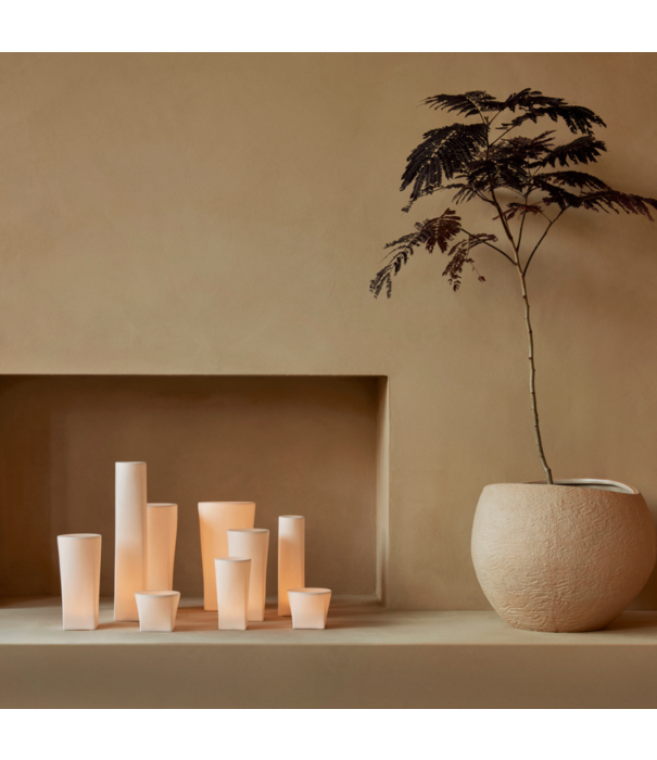 Audo Audo - Ignus LED kaars ivoor wit
