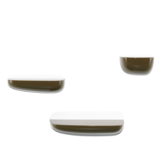 Vitra - Corniches Shelves kaki - Set van 3