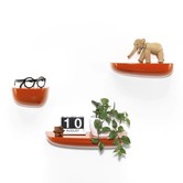 Vitra - Corniches Shelves orange Set of 3