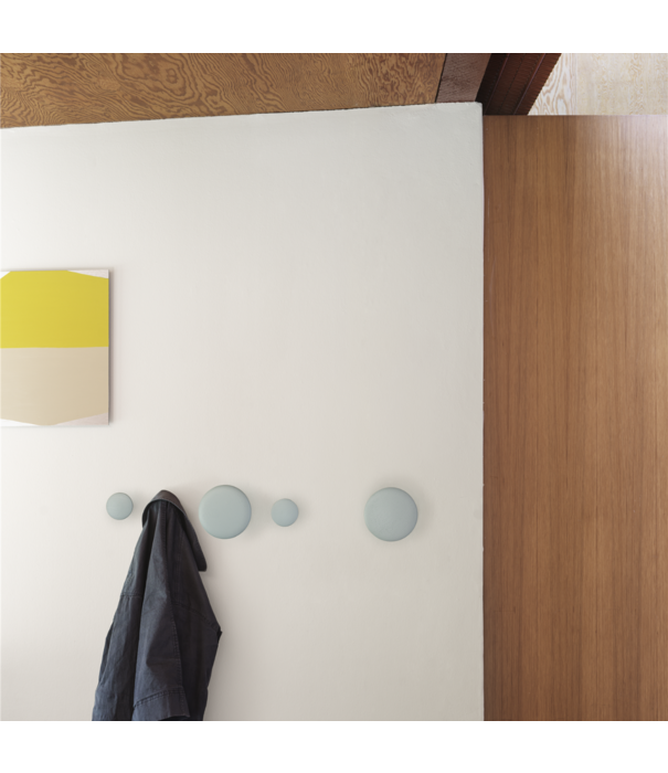 Muuto Dots Wood Wandhaken, set van 5