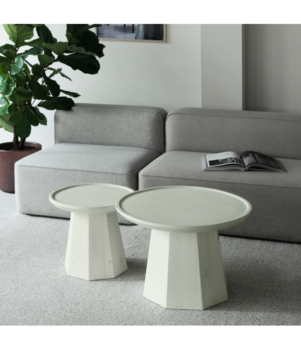 Normann Copenhagen  Pine side table Ø45