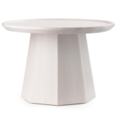 Normann Copenhagen - Pine large coffee table rose Ø65