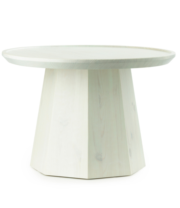 Normann Copenhagen  Normann Copenhagen - Pine large coffee table rose Ø65