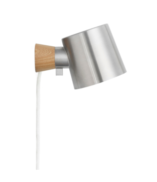 Normann Copenhagen Rise Wall Lamp Stainless steel