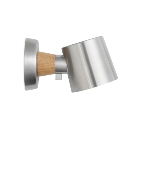 Normann Copenhagen  Normann Copenhagen - Rise wall lamp Stainless steel