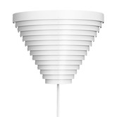 Artek - wall lamp A910 - shade white lacquered
