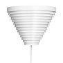 Artek - wall lamp A910 - shade white lacquered