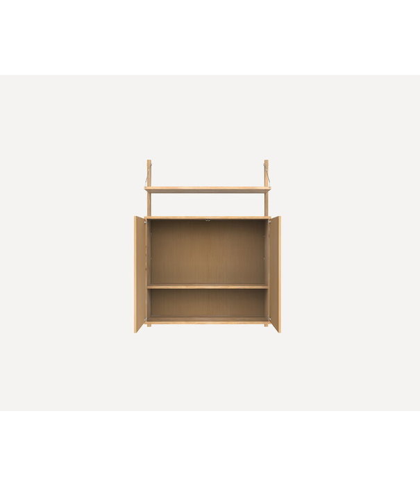 Frama  Shelf Library H1148, geolied eken
