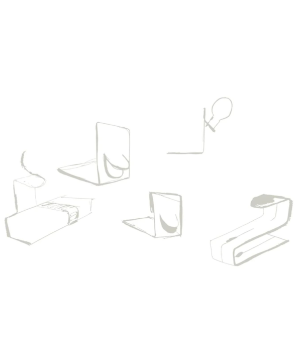 Frama  Library lamp zwart