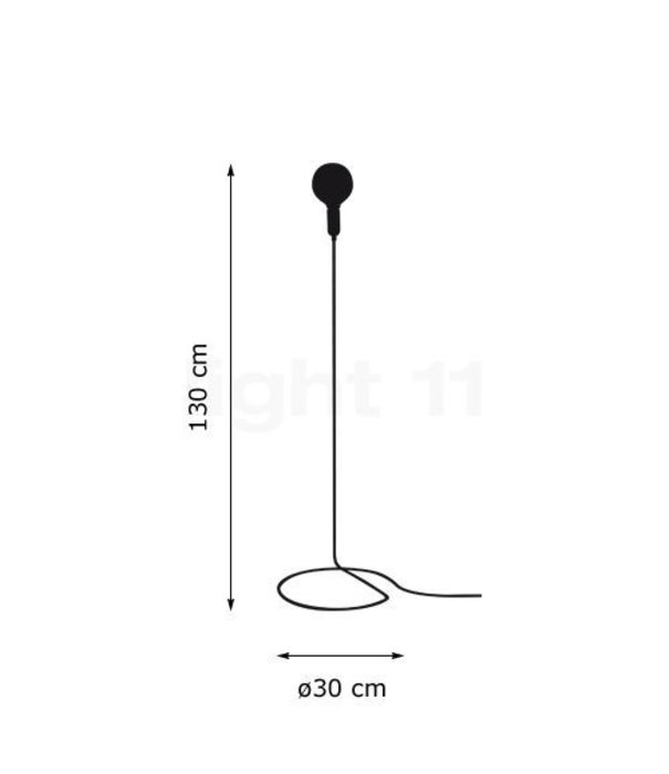 Design House Stockholm  Design House Stockholm - Cord Lamp Black / White