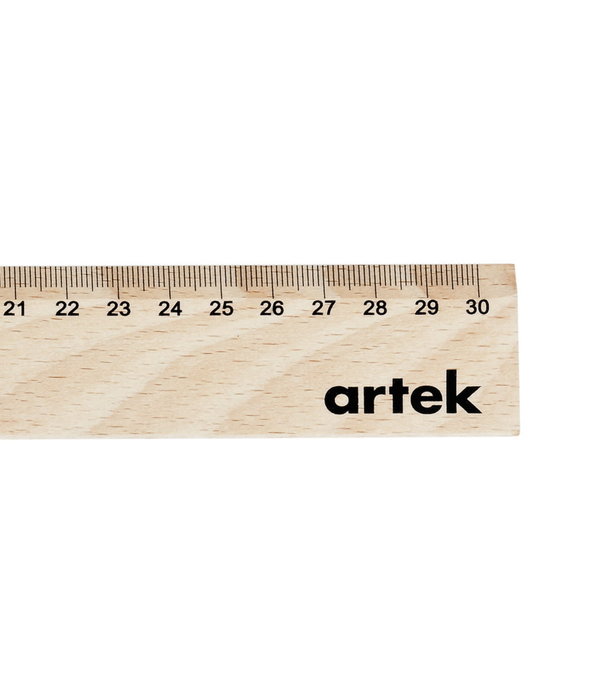 Artek  Artek - Beech ruler ABC collectie