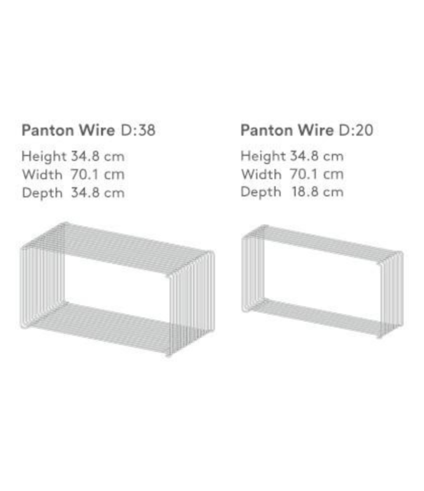 Montana Furniture Montana- Panton Wire Extended module, diep 34,8