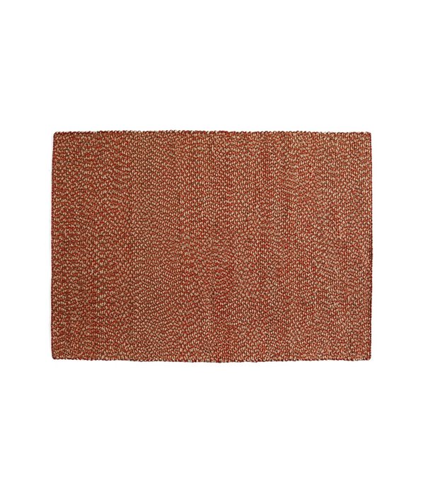 Hay  Braided rug wool / cotton