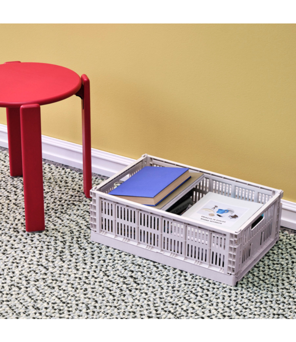 Hay  Hay - Braided rug wool / cotton