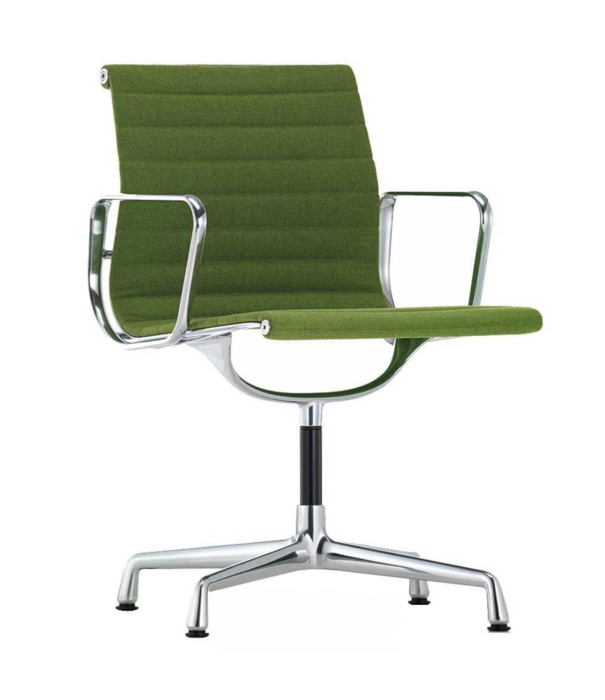 Vitra  Vitra  Aluminium Chairs EA 104 Eetkamerstoel Hopsak, draaibaar