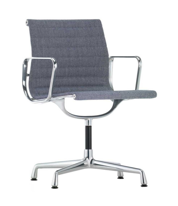 Vitra  Vitra -  Aluminium Chair EA 104 fabric Hopsak, rotatable