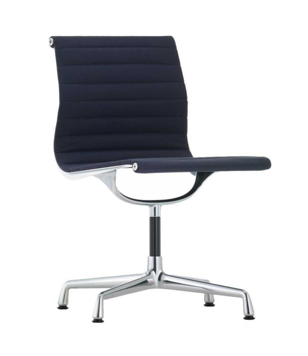 Vitra   Vitra - Aluminium Chair EA 101 fabric Hopsak, no rotatable