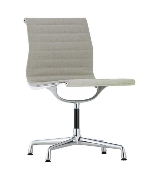 Vitra   Vitra - Aluminium Chair EA 101 fabric Hopsak, no rotatable