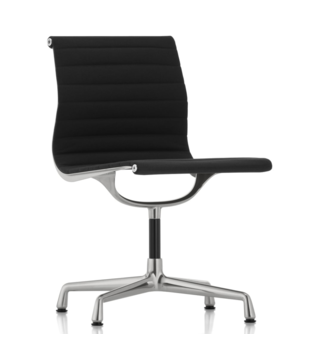 Vitra - Aluminium Chair EA 101 fabric Hopsak, no rotatable