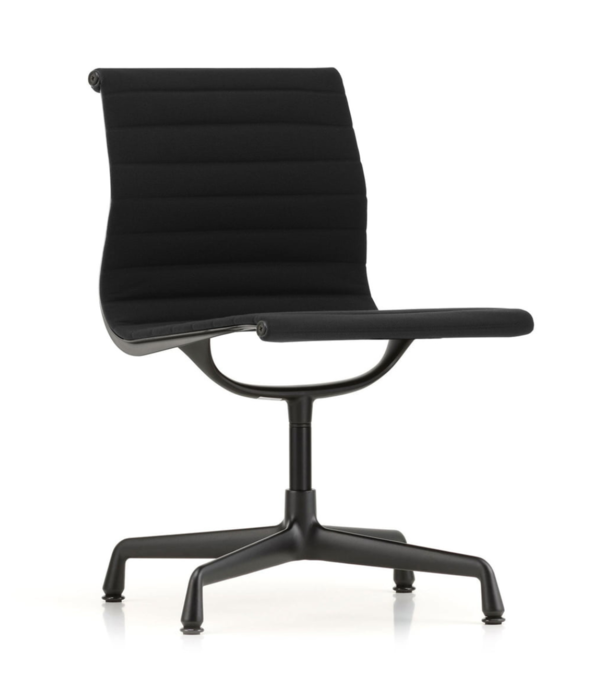 Vitra   Vitra - Aluminium Chair EA 101 fabric Hopsak, no rotatable