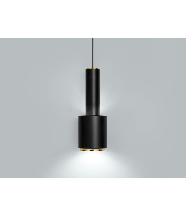Artek  Artek - A110 hanglamp zwart / zwart
