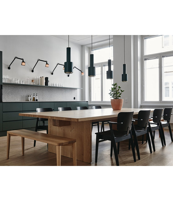 Artek  Artek - A110 pendant black / black